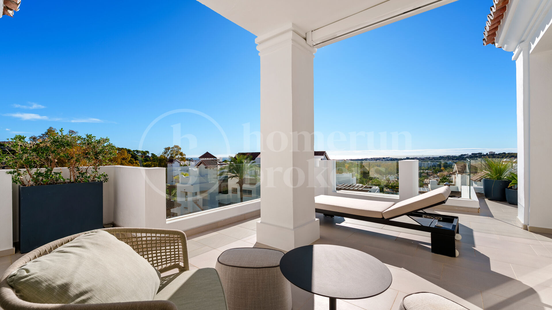 Penthouse Nine Lions - lyx Duplex Penthouse med havsutsikt