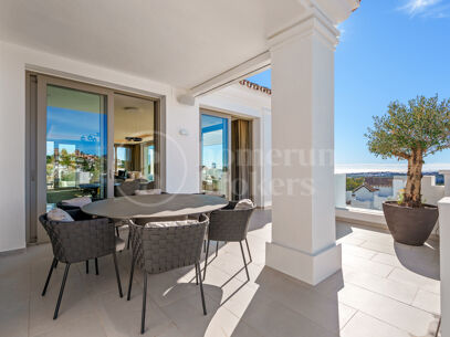 Penthouse Nine Lions - lyx Duplex Penthouse med havsutsikt