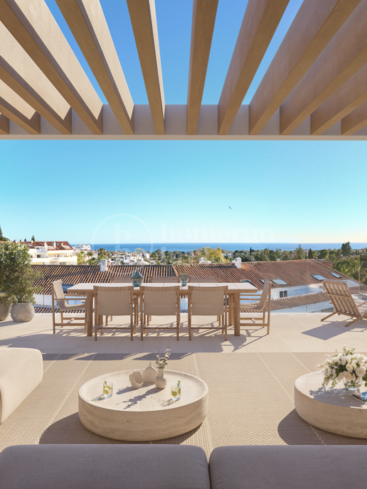 Isla Bela Duplex Penthouse - Modern 4 sovrum Penthouse i Isla Bela Marbella, Nueva Andalusien