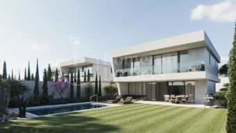 Villa Petra III- Turnkey Villa steg bort från stranden i San Pedro