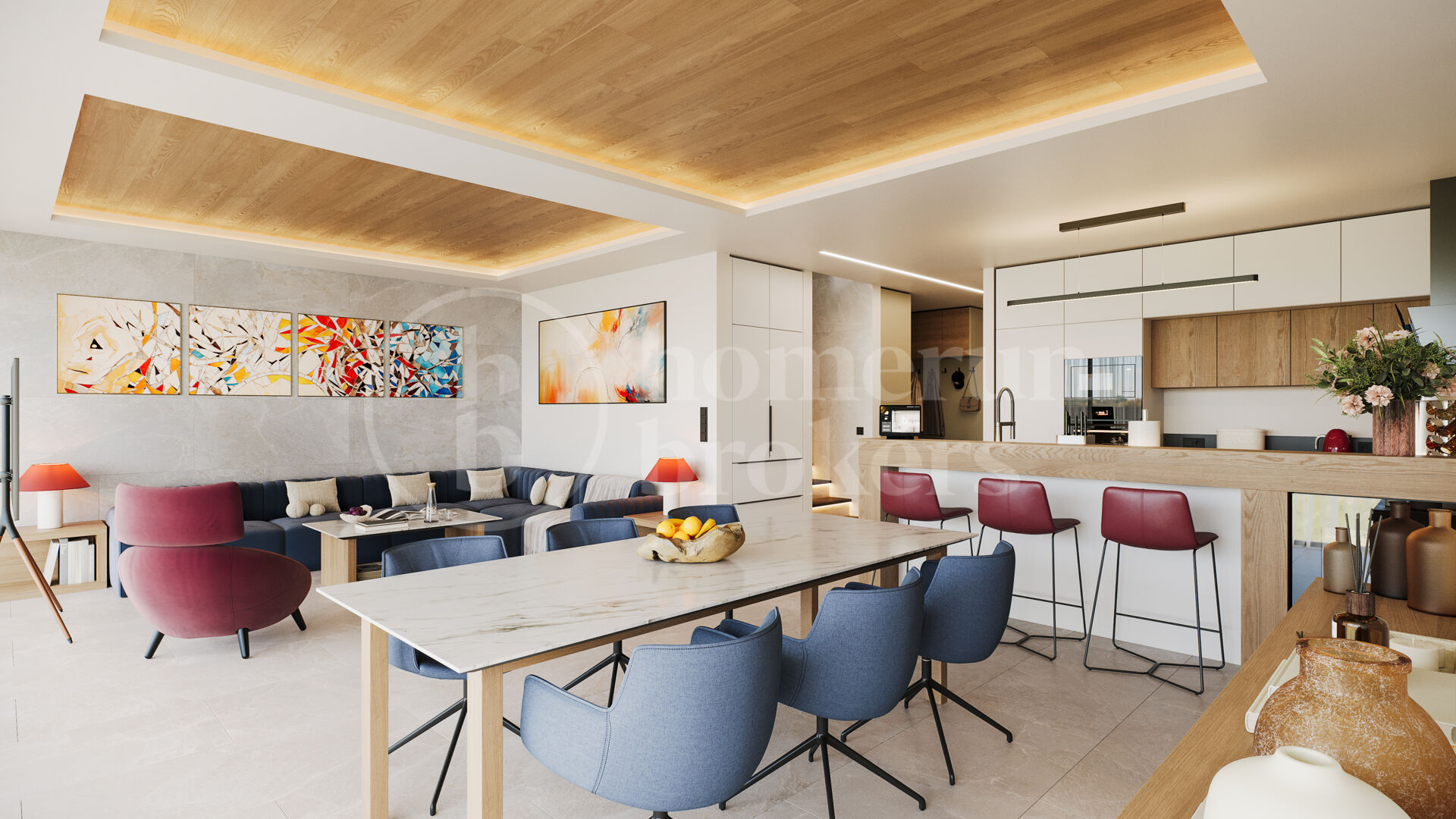 Villa Petra III- Turnkey Villa steg bort från stranden i San Pedro