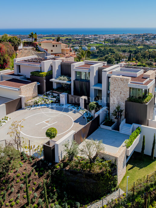 Hills tolv - lyx 7 sovrum samtida Villa La Quinta