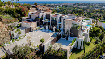 Hills tolv - lyx 7 sovrum samtida Villa La Quinta