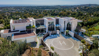 Hills tolv - lyx 7 sovrum samtida Villa La Quinta