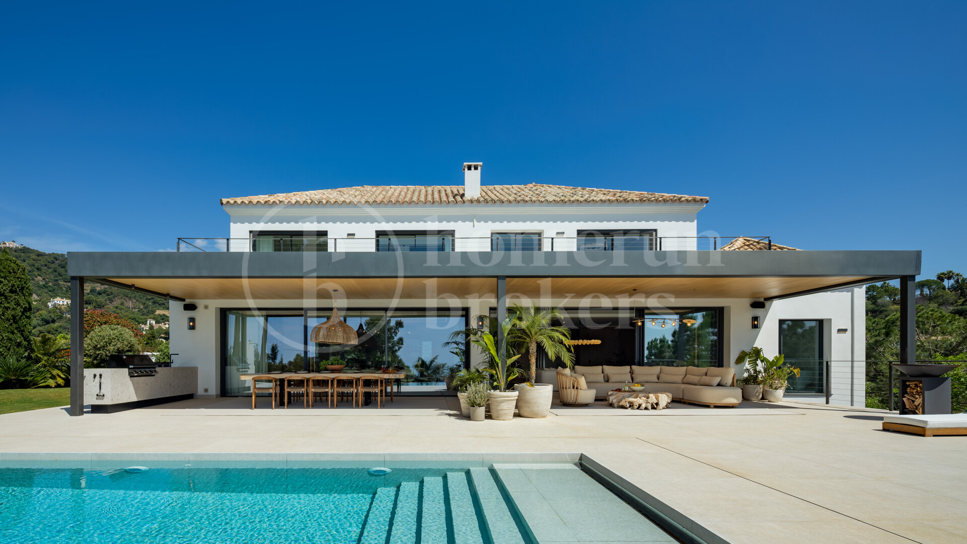 Villa Bellevue - Luxury 6 bed villa with sea views Benahavis