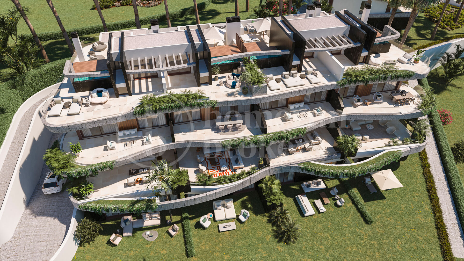 Apartment Zew 2 - 3 bed duplex garden apartment Elviria