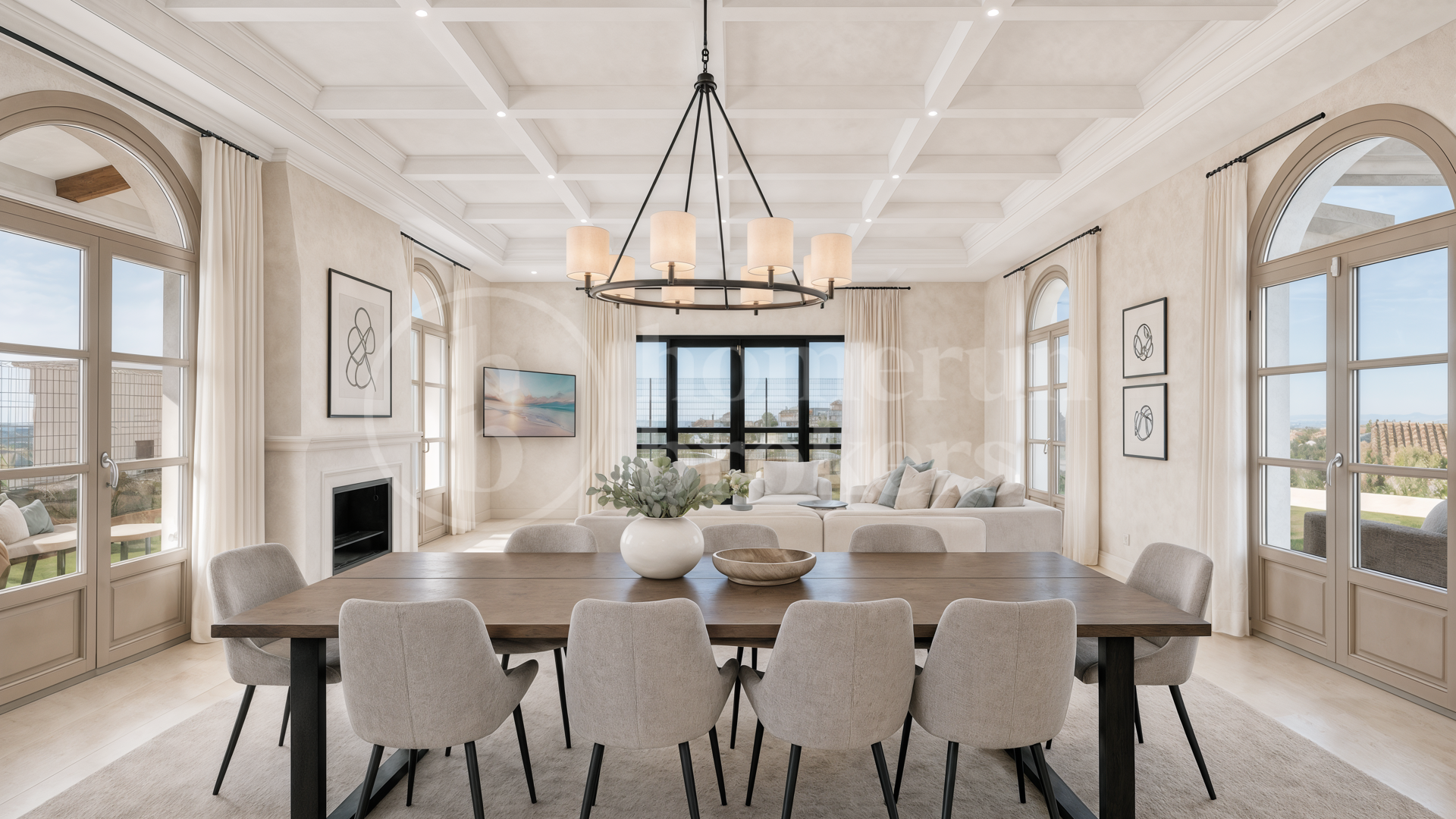 Villa Montilla - Brand New Modern villa with sea views Estepona