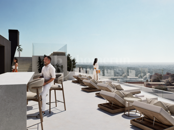Penthouse Octavia 42 – Exklusiv strandnära takvåning i Málaga