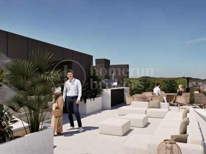 Penthouse Octavia 40 – Lyxfront Beach Duplex i Málaga
