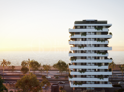 Penthouse Octavia 40 – Lyxfront Beach Duplex i Málaga