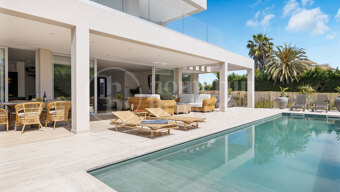 Villa Lipto - Modern Villa Walking distance to San Pedro Beach