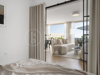 Lägenhet Adrienne - Panoramautsikt i Nueva Andalucia