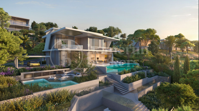 Lamborghini Villa - Serene Oasis with Golf and Sea Views