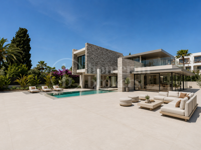 Pavilions 1 - New Modern Villa in Cortijo Blanco, San Pedro Beachside