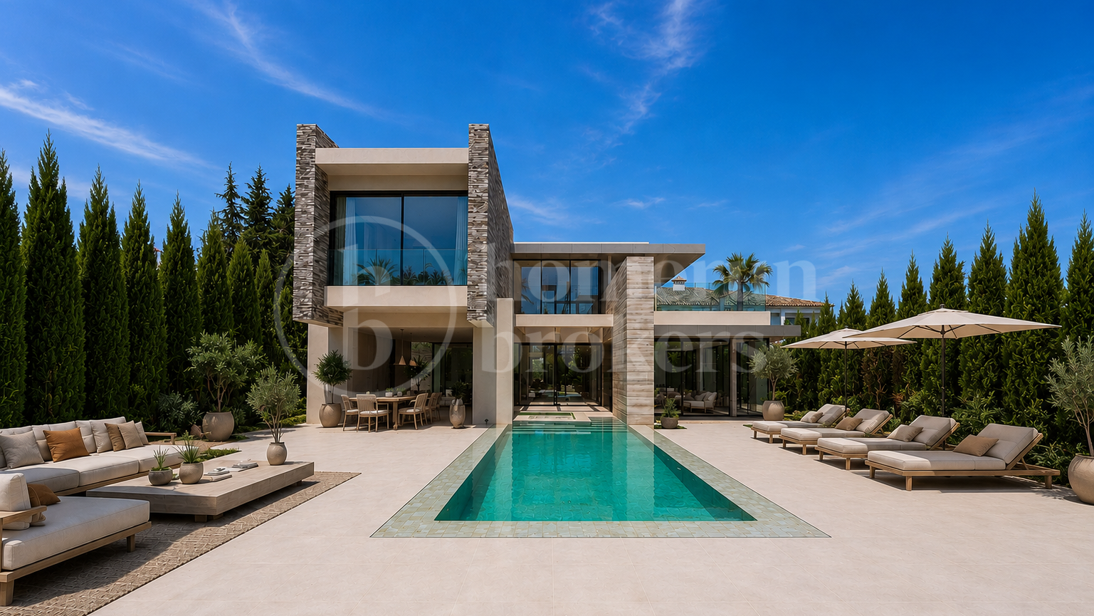 Pavilions 1 - New Modern Villa in Cortijo Blanco, San Pedro Beachside