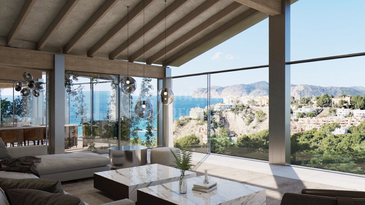 Villa Amber - Luxury villa project with sea views in Santa Ponsa