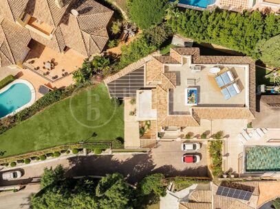 Villa Alegre - Panoramavyer i El Herrojo, Benahavis