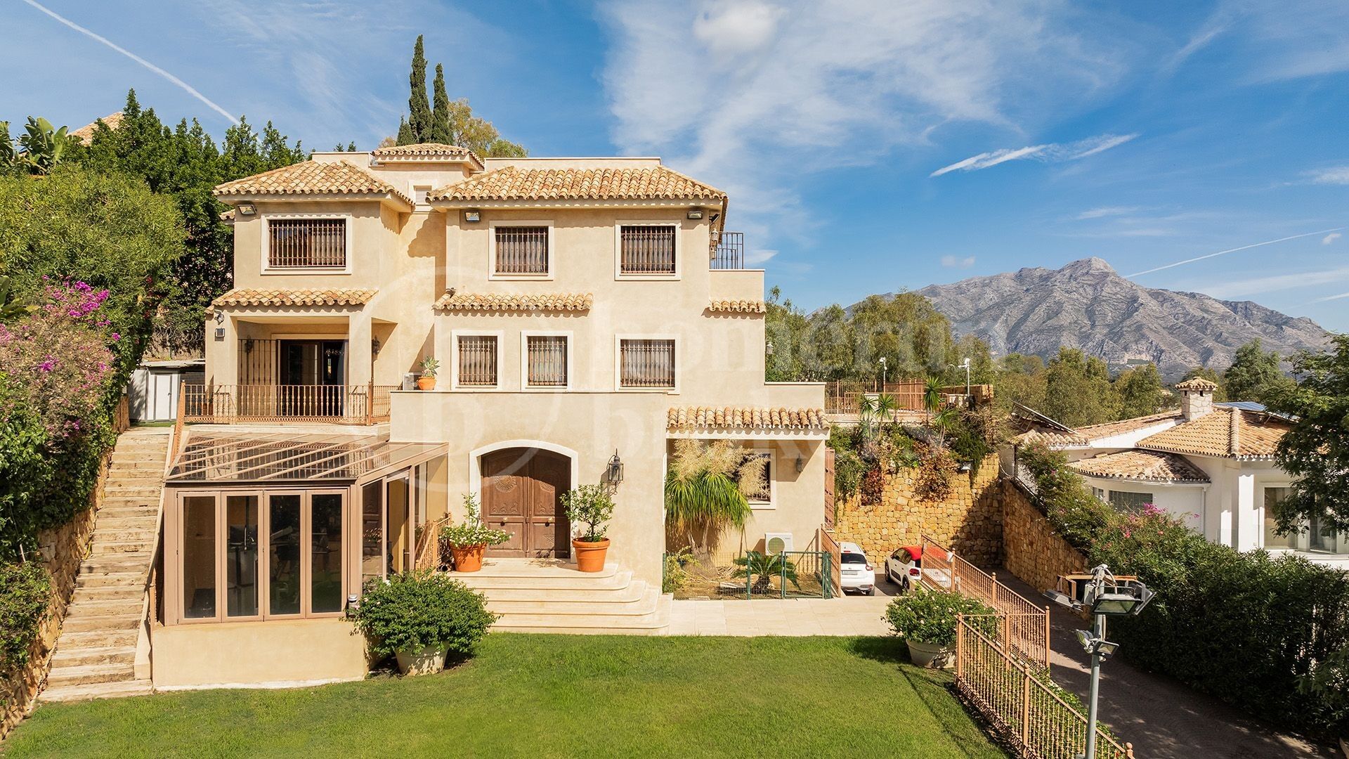 Villa Alegre - Panoramavyer i El Herrojo, Benahavis