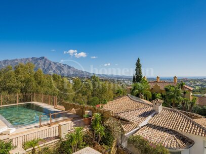 Villa Alegre -Panoramic Views in El Herrojo Benahavis