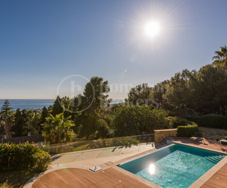 Villa La Meta - with Sea Vies in Marbella Golden MIle