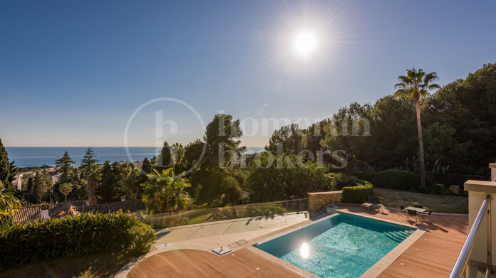 Villa La Meta - with Sea Vies in Marbella Golden MIle