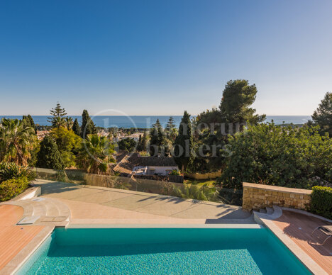 Villa La Meta - with Sea Vies in Marbella Golden MIle