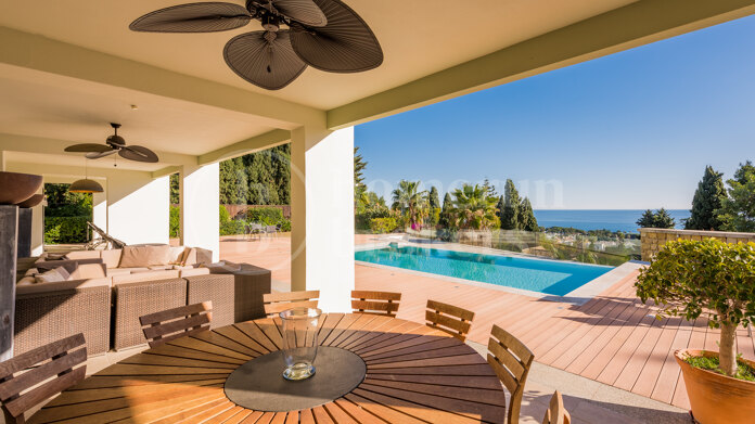 Villa La Meta - with Sea Vies in Marbella Golden MIle