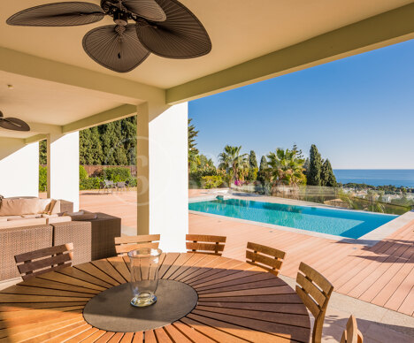 Villa La Meta - with Sea Vies in Marbella Golden MIle