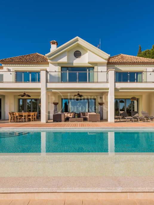 Villa La Meta - with Sea Vies in Marbella Golden MIle