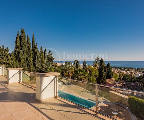 Villa La Meta - with Sea Vies in Marbella Golden MIle