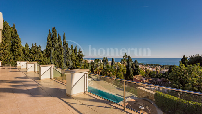 Villa La Meta - with Sea Vies in Marbella Golden MIle