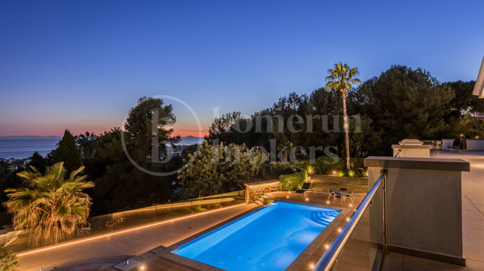 Villa La Meta - with Sea Vies in Marbella Golden MIle