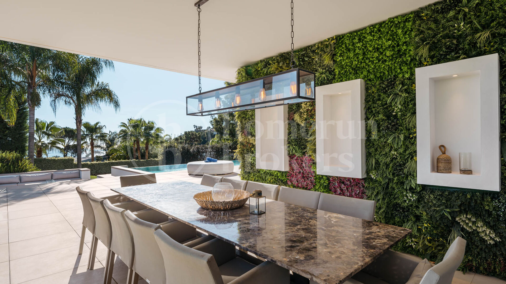 Villa Ciervo - Elegant Mästerverk med Havsutsikt i El Madroñal