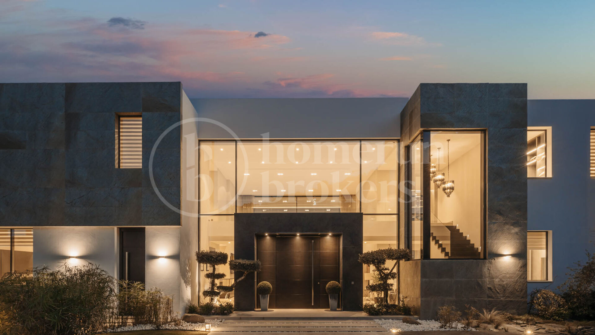 Villa Ciervo - Elegant Mästerverk med Havsutsikt i El Madroñal