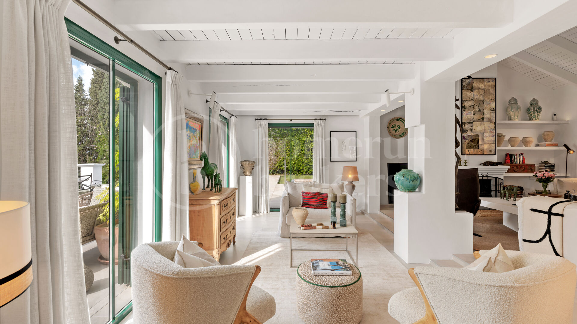 Villa Fabiola - Klassisk villa med panoramautsikt över Medelhavet i El Madroñal, Benahavis