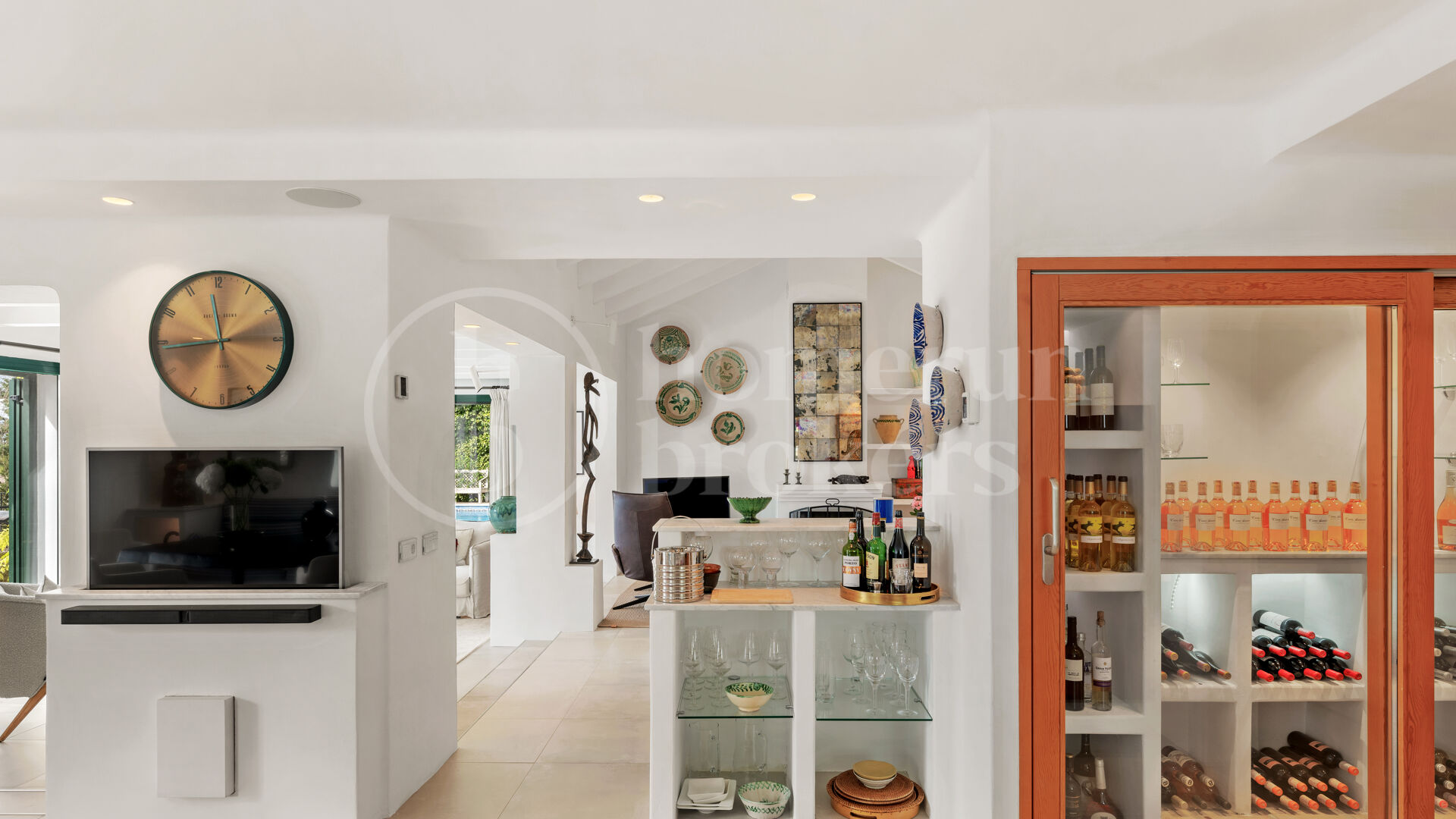 Villa Fabiola - Klassisk villa med panoramautsikt över Medelhavet i El Madroñal, Benahavis