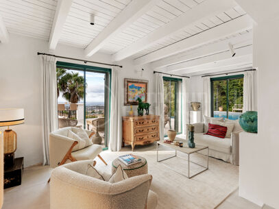Villa Fabiola - Klassisk villa med panoramautsikt över Medelhavet i El Madroñal, Benahavis