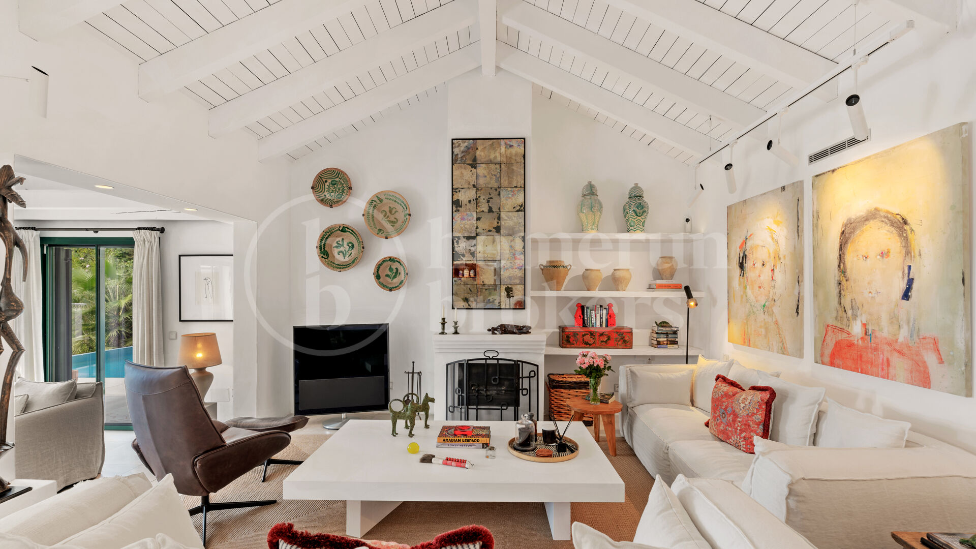 Villa Fabiola - Klassisk villa med panoramautsikt över Medelhavet i El Madroñal, Benahavis