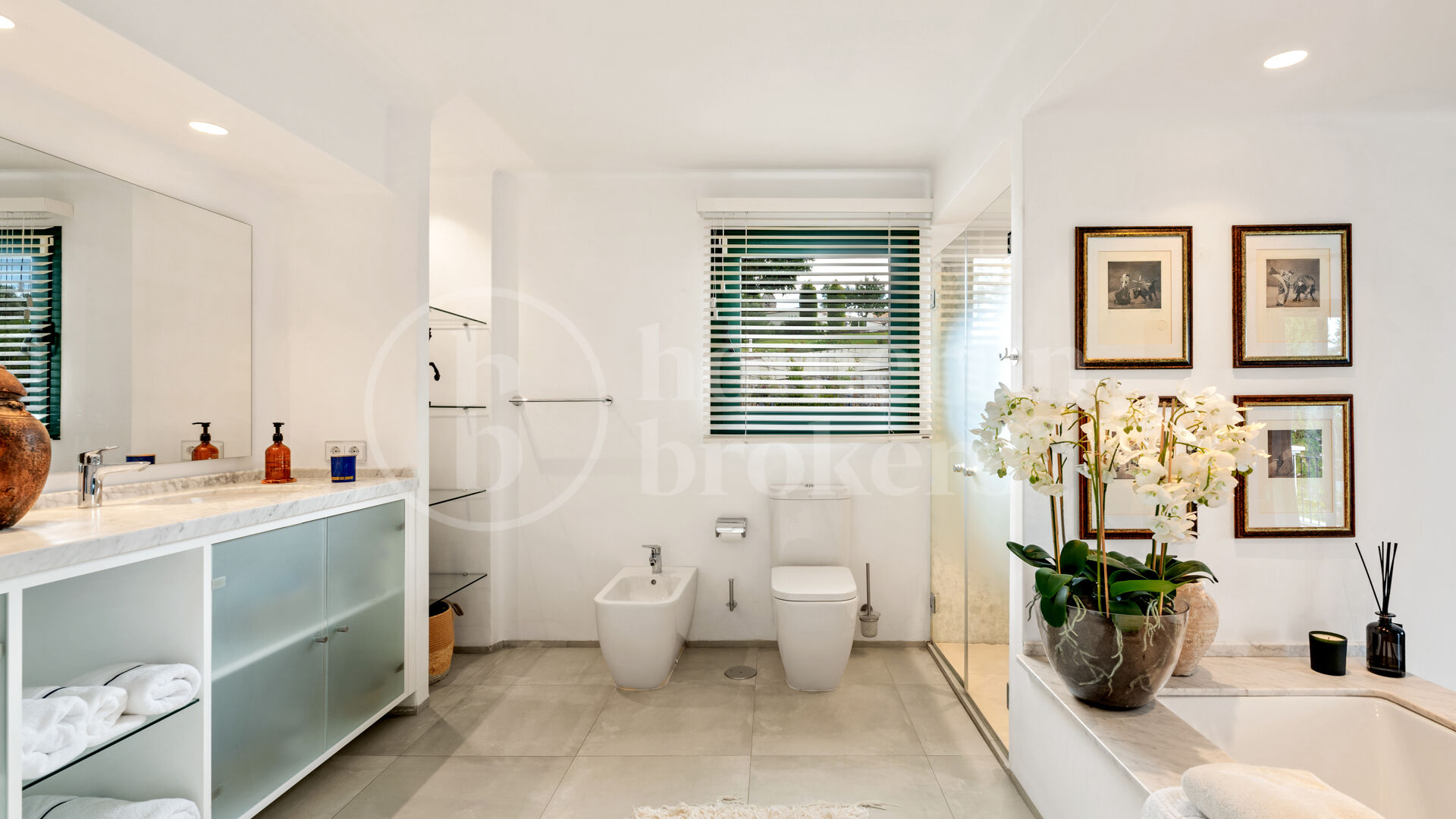 Villa Fabiola - Klassisk villa med panoramautsikt över Medelhavet i El Madroñal, Benahavis
