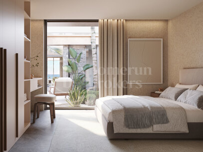 Villa Horizon – Under uppbyggnad med första linjen till havet
