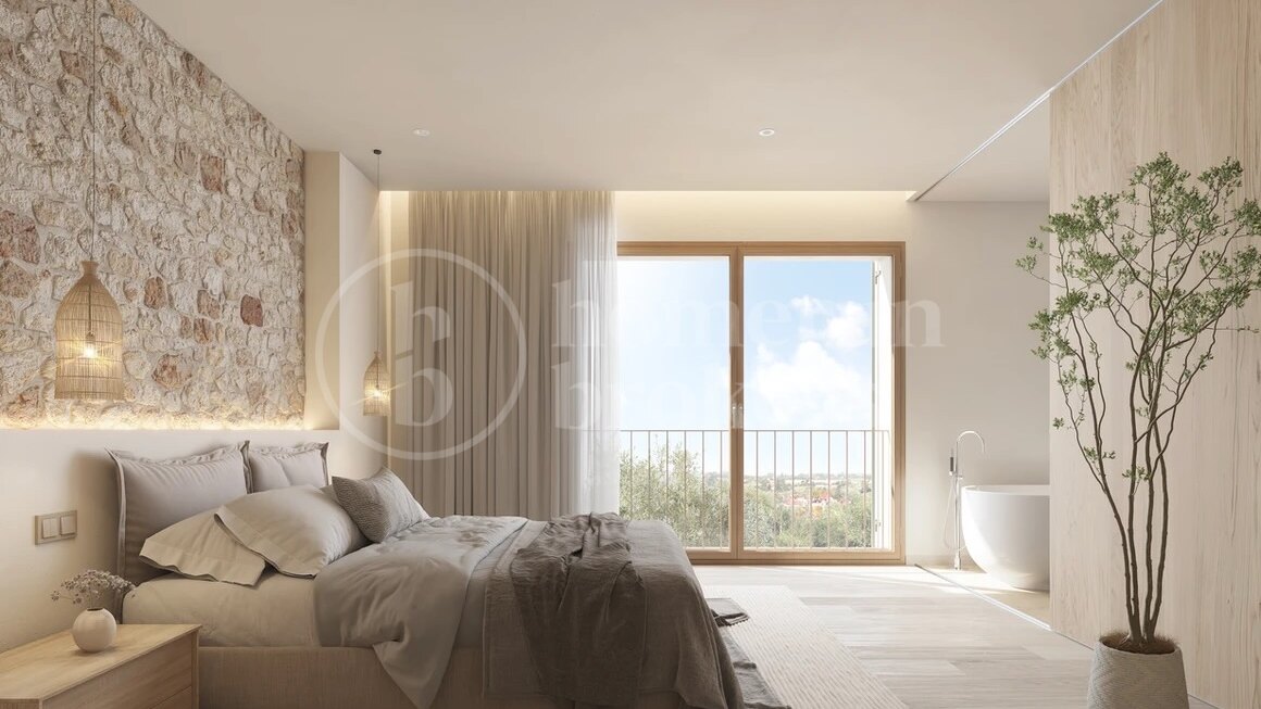 Olivo I – Nybyggt radhus i Santanyí