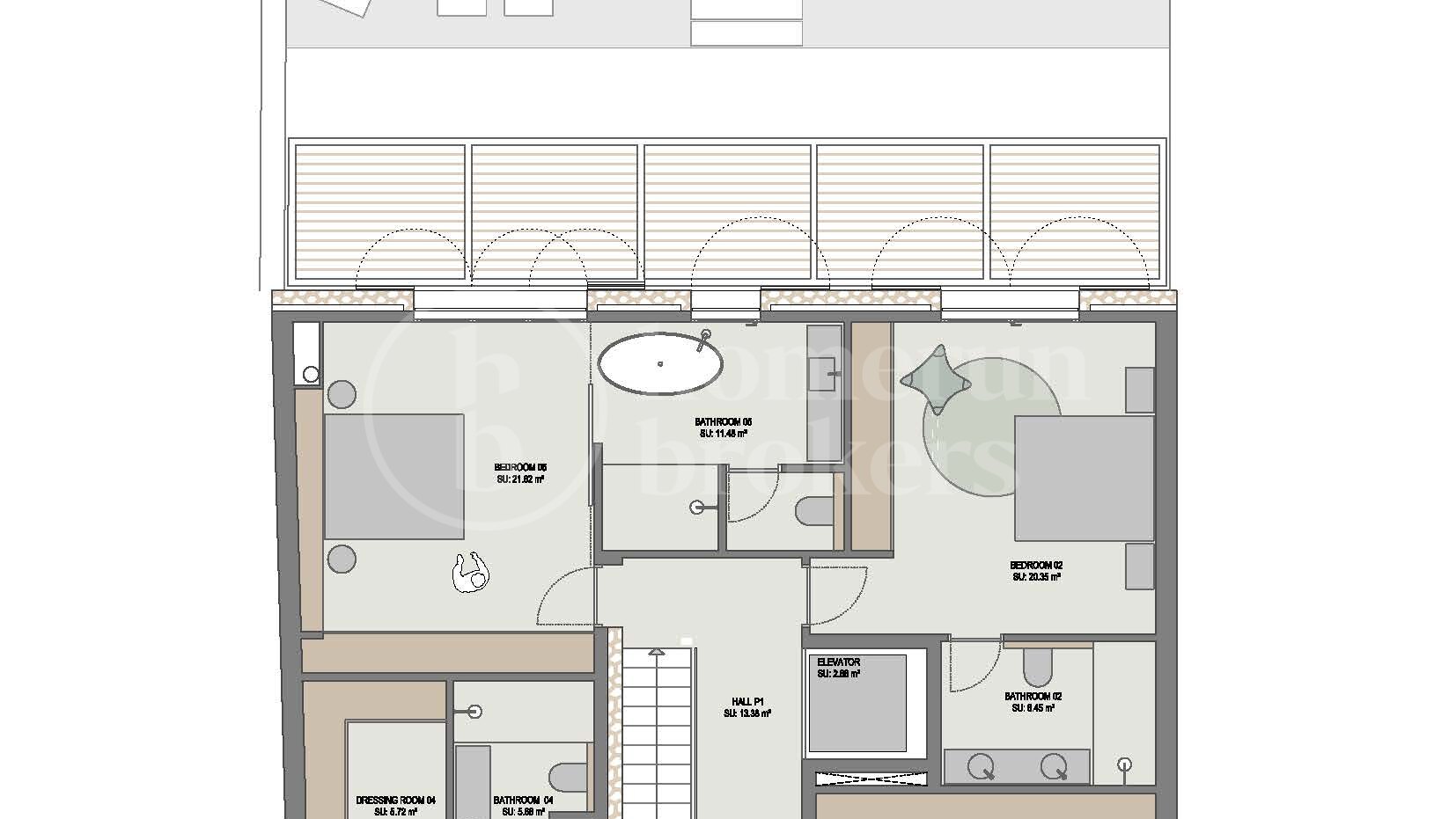 Olivo I – Nybyggt radhus i Santanyí