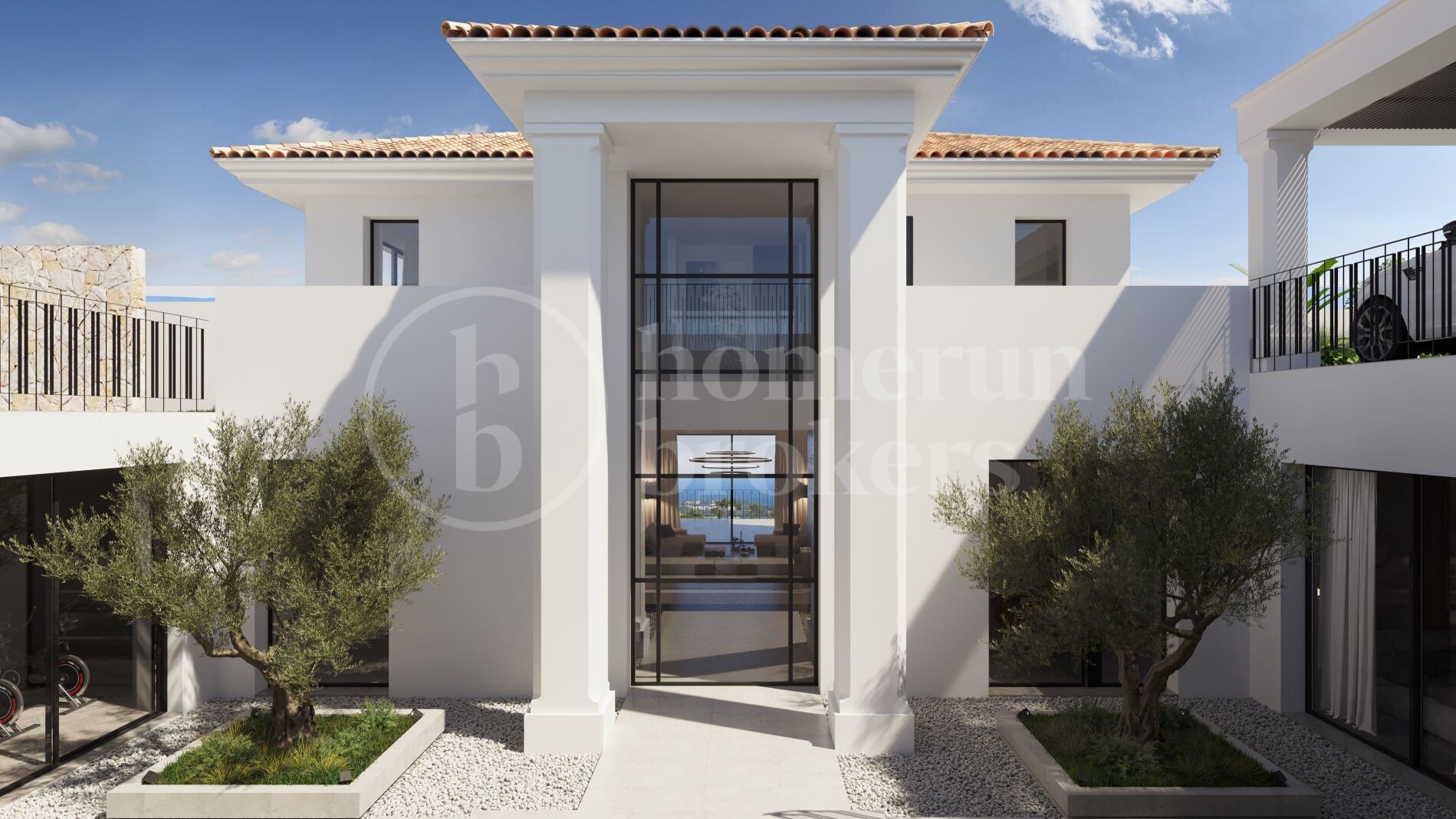 Herrojo 91 - Modern Villa med Panoramautsikt i El Herrojo Alto