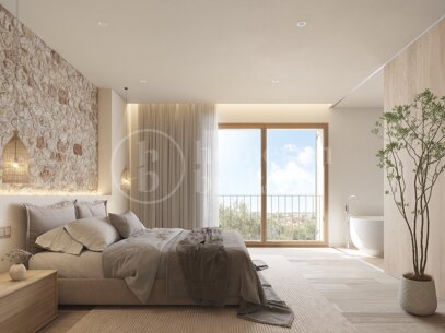 Olivos II - Mediterranean townhouse under construction