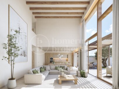 Olivos II - Mediterranean townhouse under construction