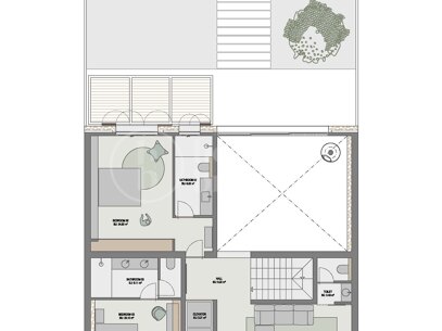 Olivos II - Mediterranean townhouse under construction