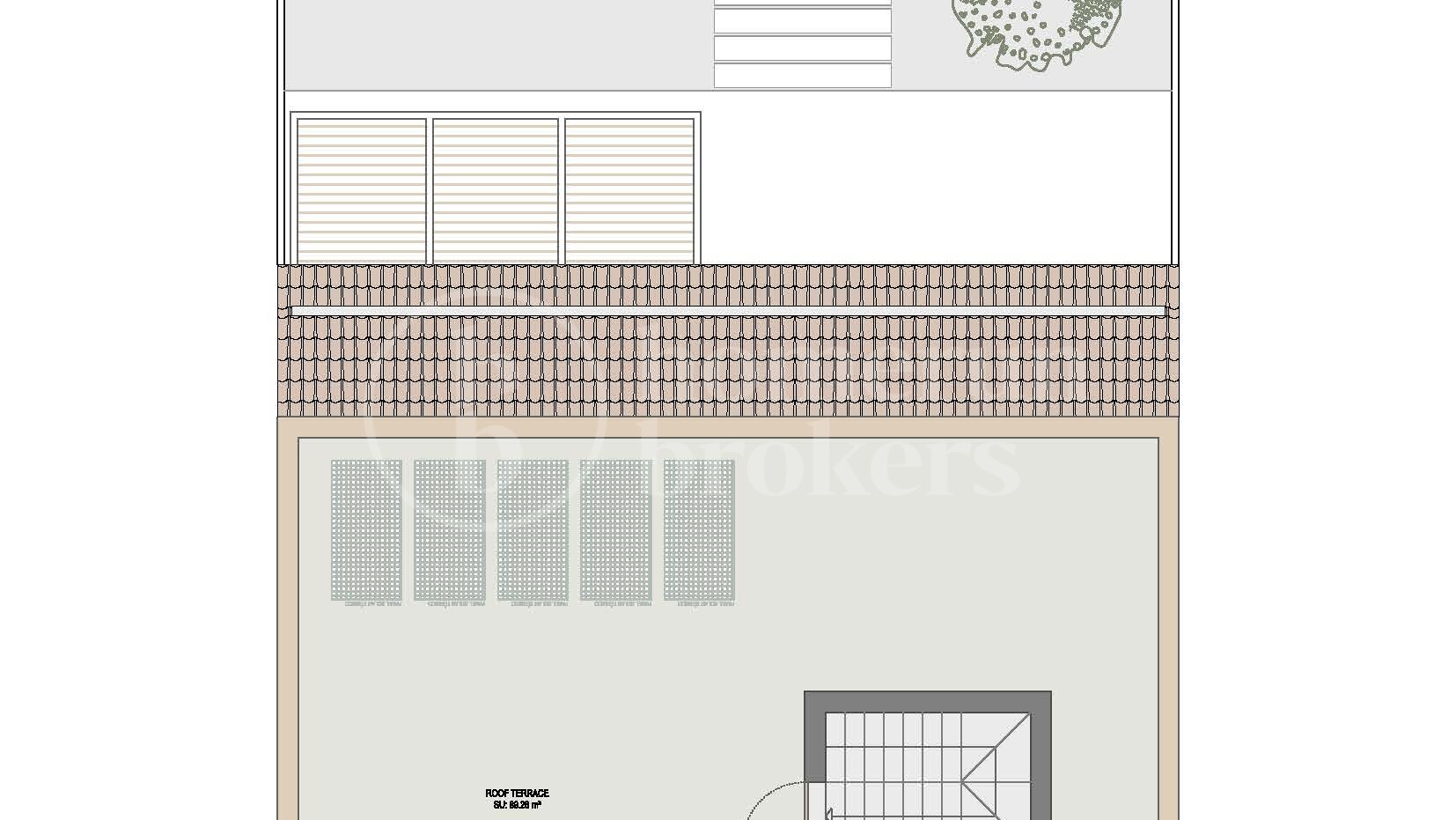 Olivos II - Mediterranean townhouse under construction