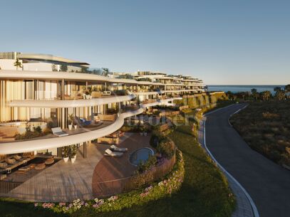 Penthouse Sky - Takvåning med panoramautsikt över havet i Benahavis