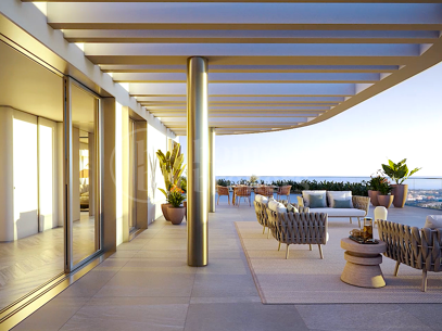 Penthouse Sky - Panoramic Sea Views Penthouse in Benahavis
