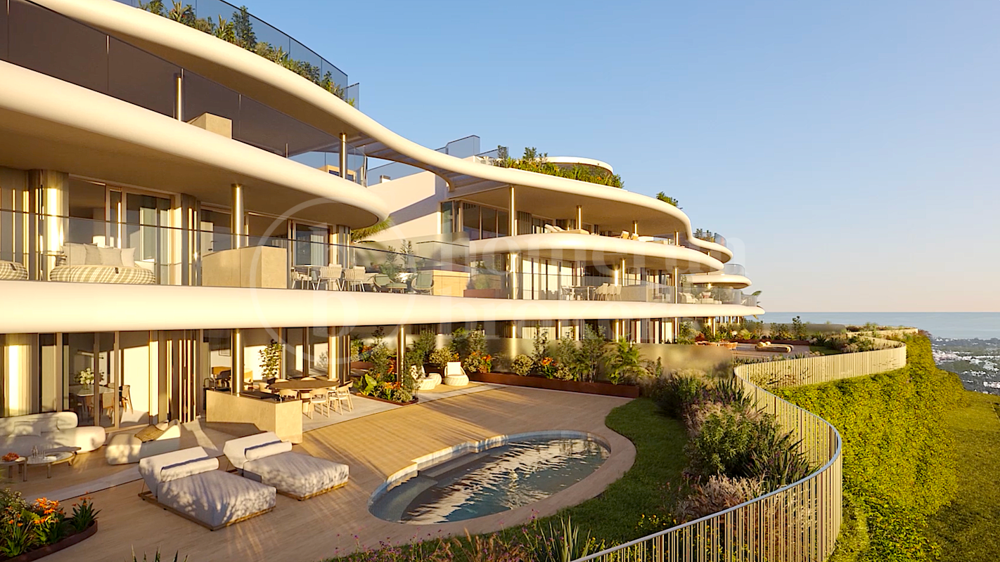 Penthouse Sky - Panoramic Sea Views Penthouse in Benahavis
